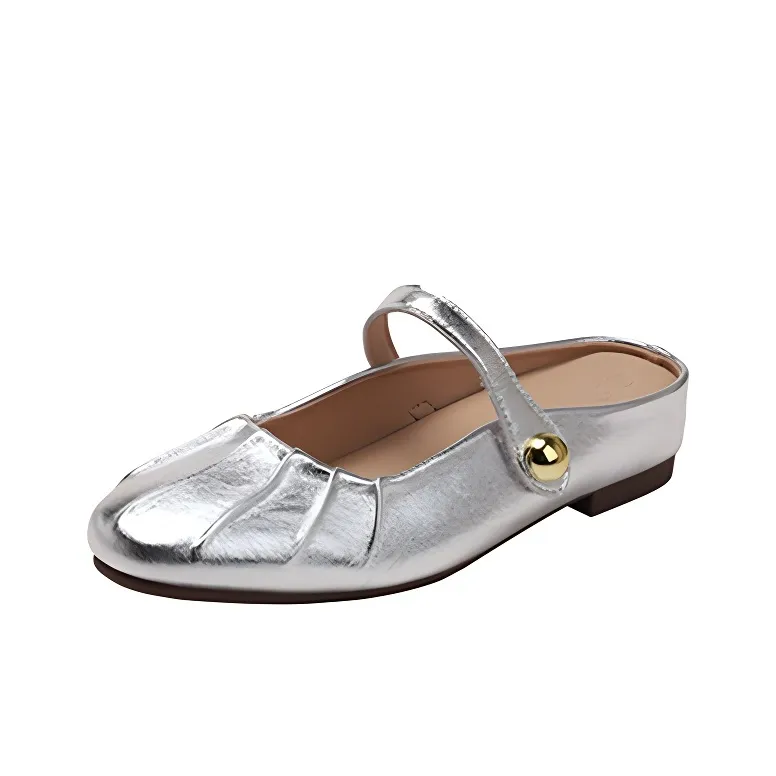 TATAYA Rubber Sole Abrasion Resistant Closed Toe Slippers Women's-0