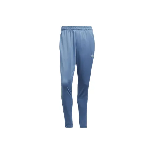 Adidas Knitted Sweatpants Men's Iridescent Blue