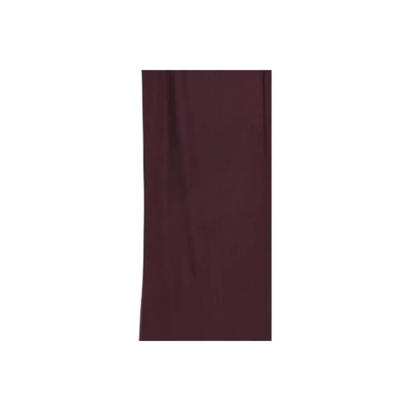 ZARA Valentine's Day Collection SS25 Sleeveless Dress Women's Burgundy-3