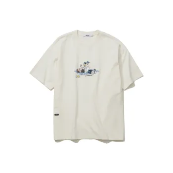 Nautica White Sail POPBOY Collaboration T Shirt Men's