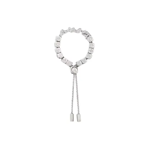 LOUIS VUITTON Metal Bracelets Unisex Silver