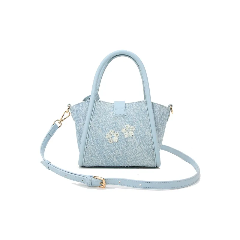 Carit&Koty PU Handbag Regular Women's Blue-2