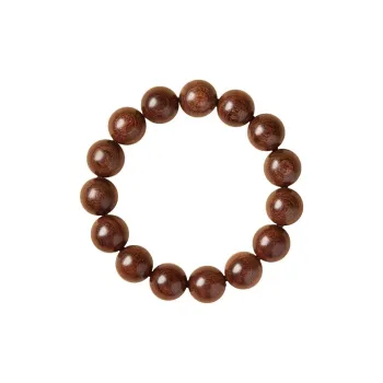 QIONGRUIGE QR Golden Sandalwood Bracelets Unisex