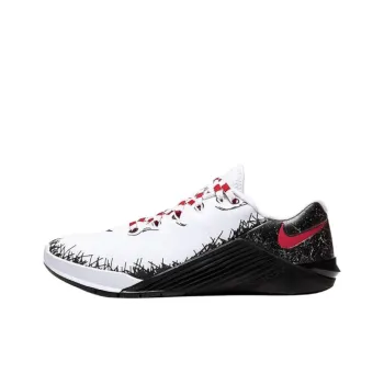 Nike Metcon 5 Anti Slip Wear Resistant Low Top Running Shoes Women's White Black
