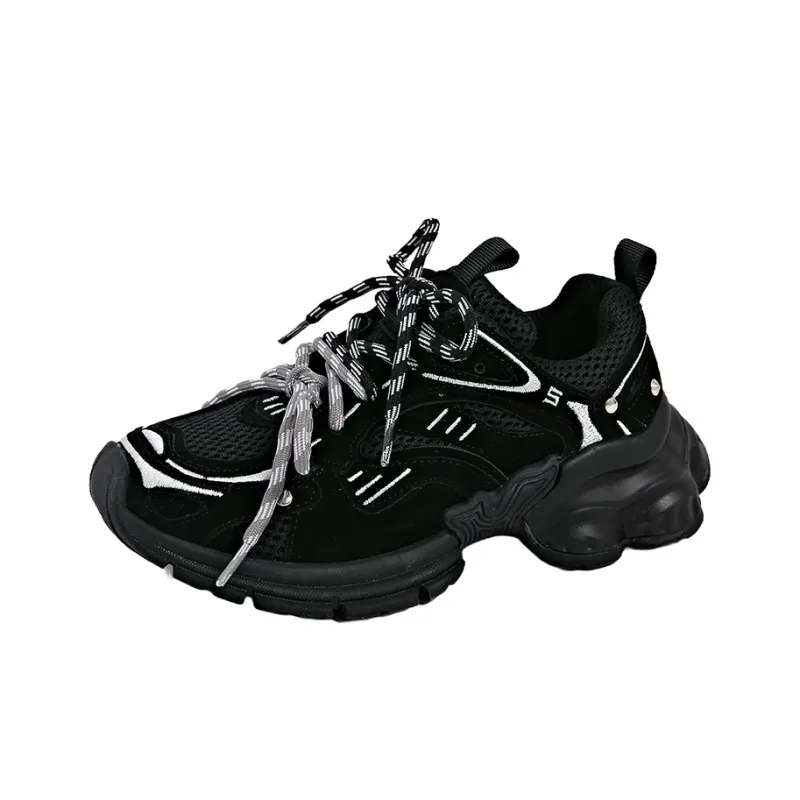 Dragon Dance Breathable Low Top Chunky Sneakers Women's-12