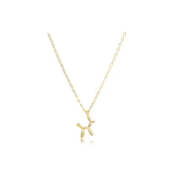 Teddy Bear Collection S925 Silver Necklaces Unisex