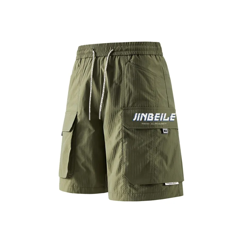 JINBEILE Cargo Shorts Unisex-4
