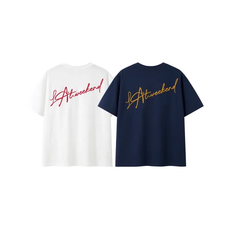 LA'T.WEEKEND T Shirt Unisex 2 Pack-38