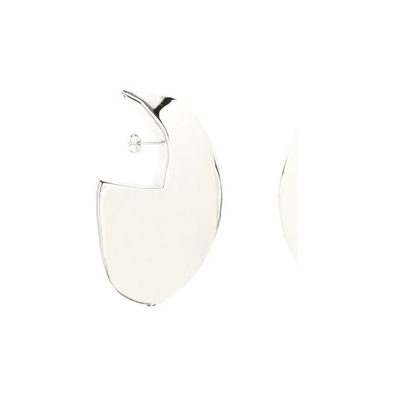 DRIES VAN NOTEN Cupro Earrings Women's Silver-1