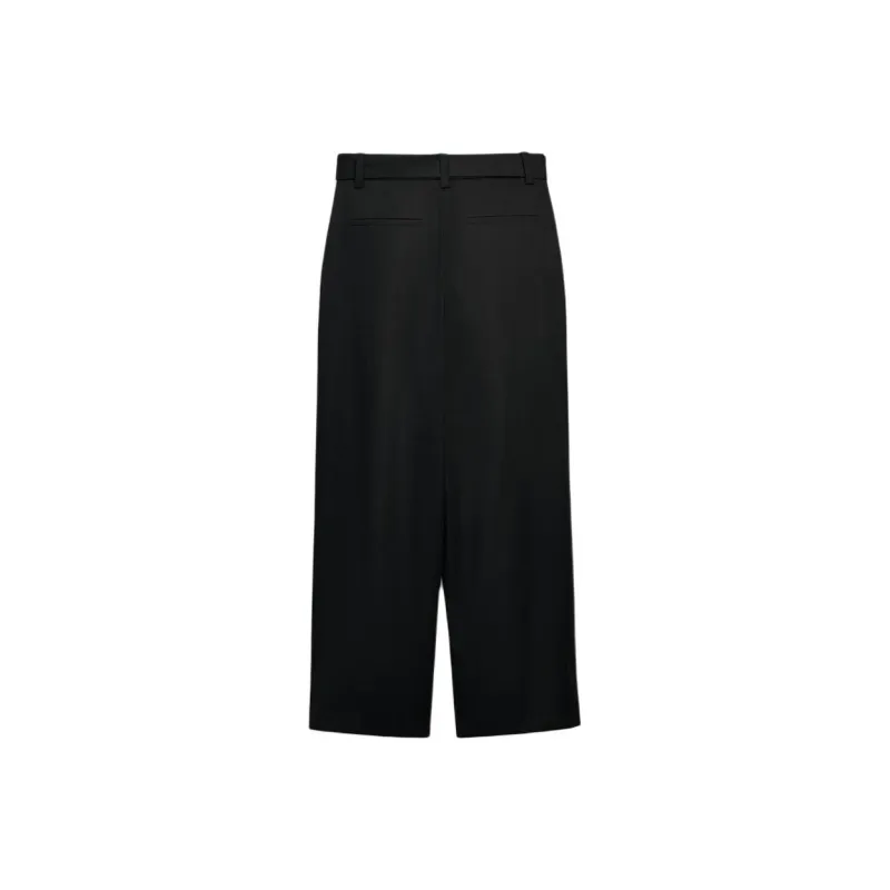 ZARA Casual Pants Women's Black-1