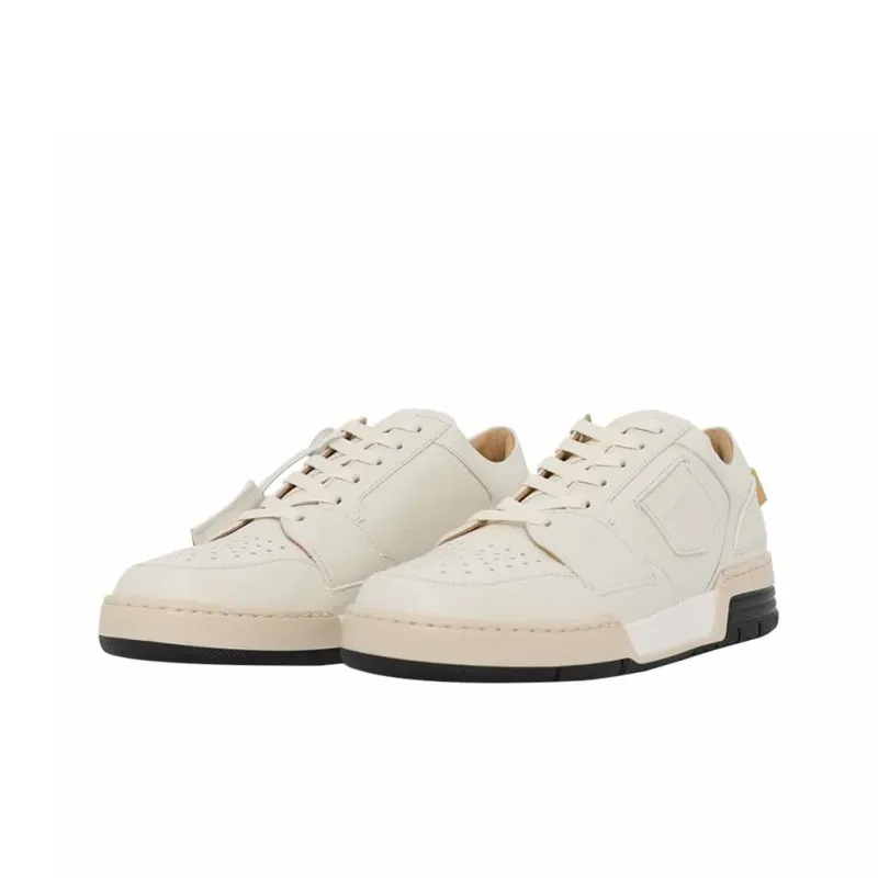 Buscemi Low Top Skateboard Shoes Men's Beige-2