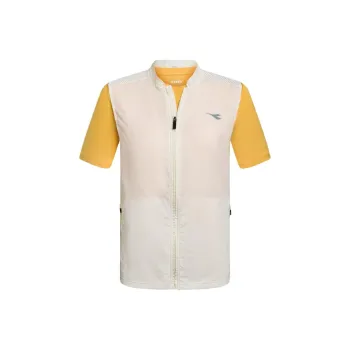 Diadora Shirt Women's Beige Yellow