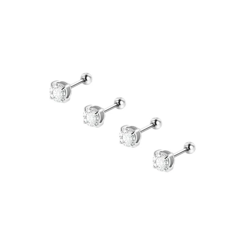 Daisy Dream Titanium Steel Stud Earrings Unisex-10