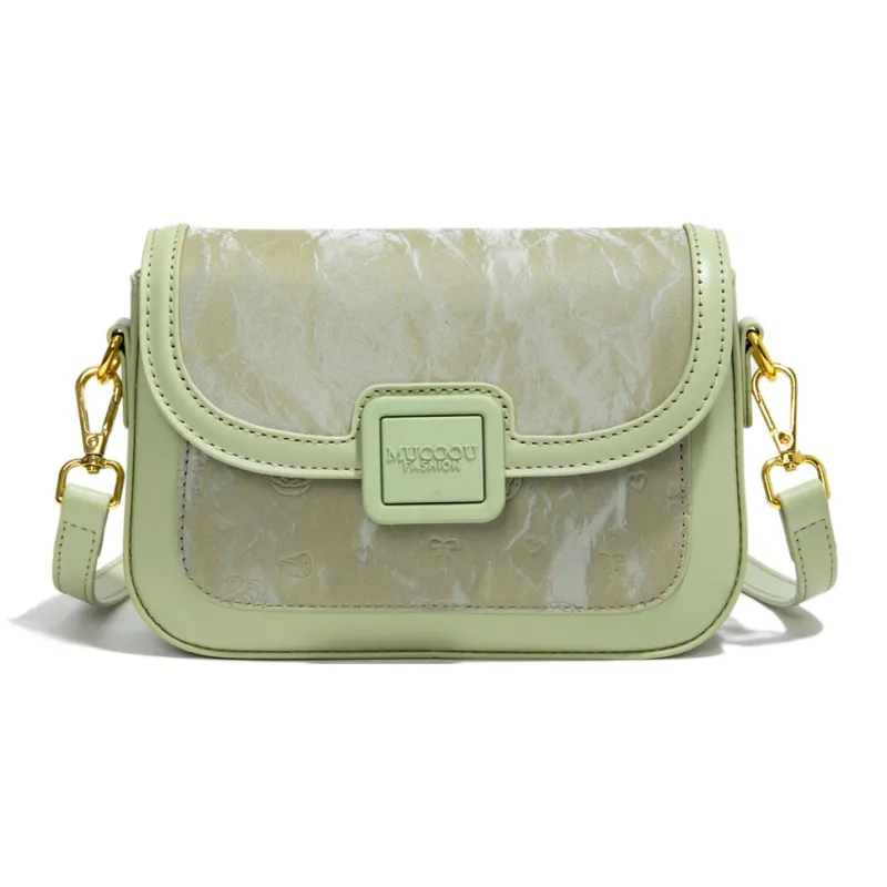 ZOGA PU Shoulder Bag Unisex Multicolor-4