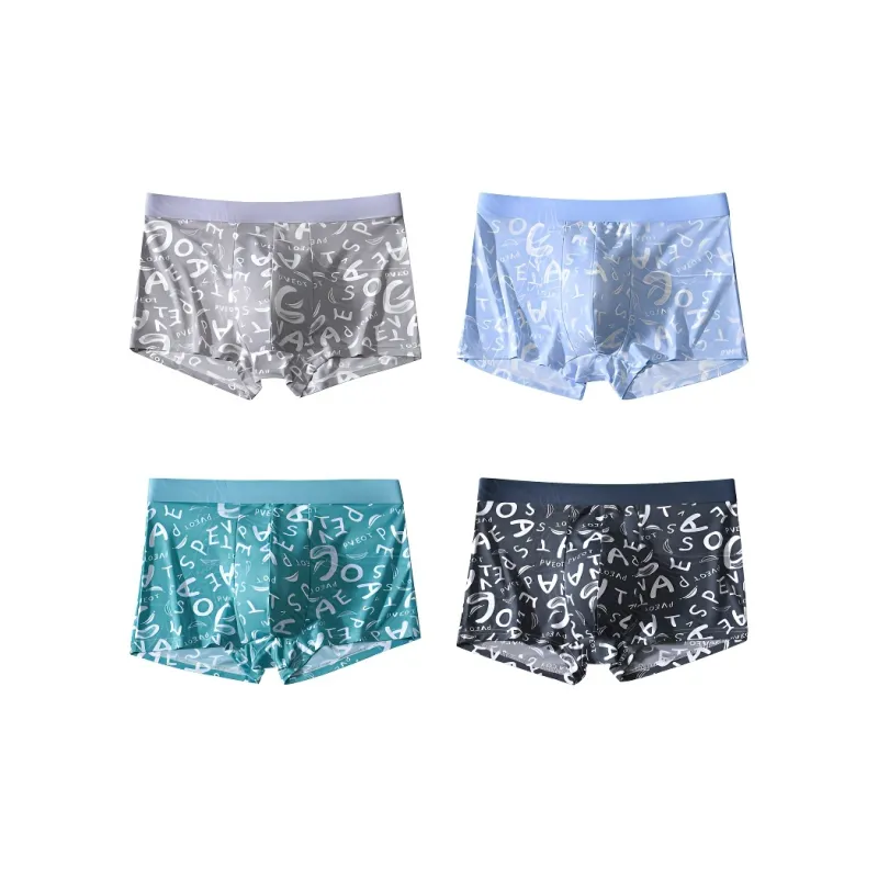 PLANDOO Underpants Men's 4 Pack-9