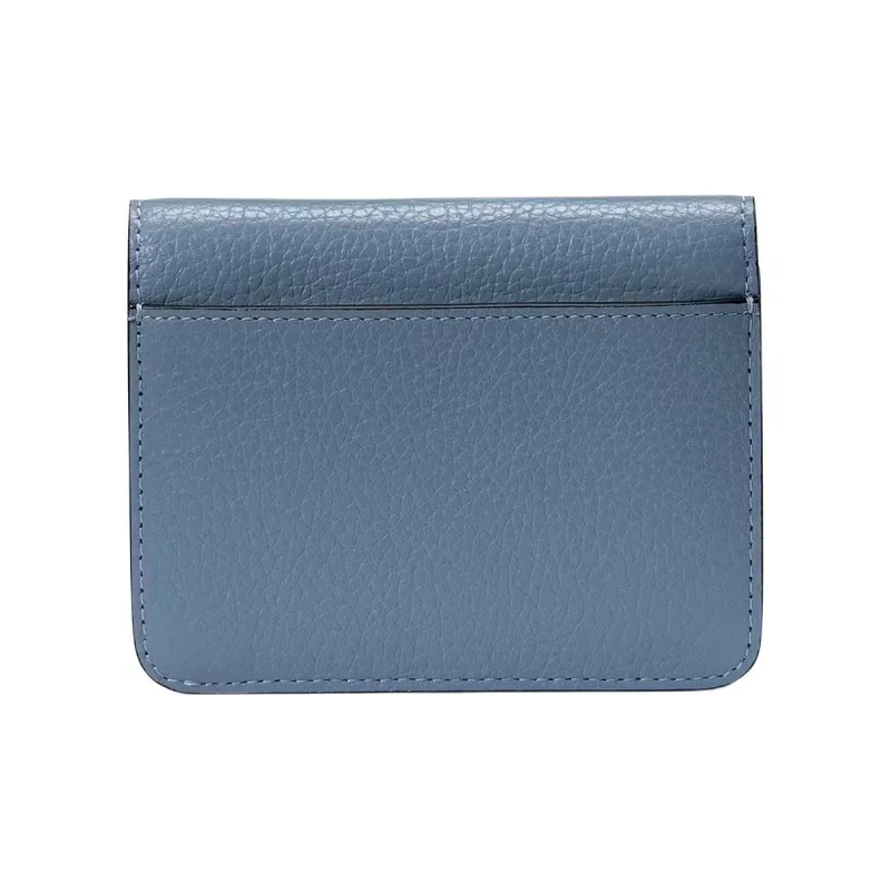 Kate Spade LENA Leather Wallet Trumpets Women's Turquoise Blue-1