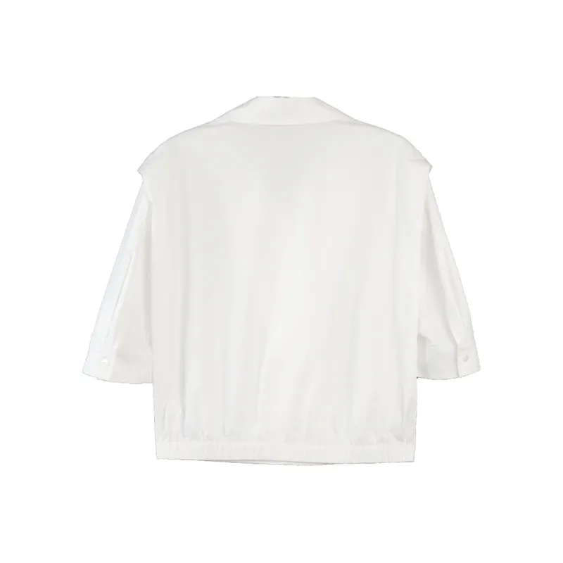 ELLE Shirts Women's White-1
