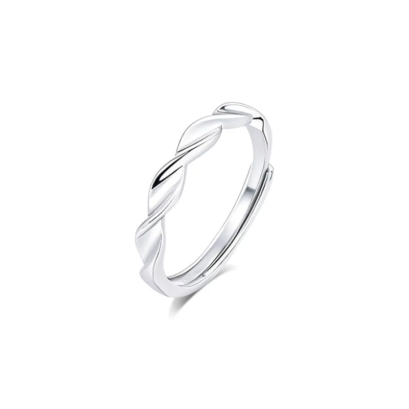KUMET Sterling Silver Rings Unisex-5