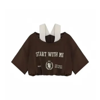 YGPRW T Shirts Women's Camel