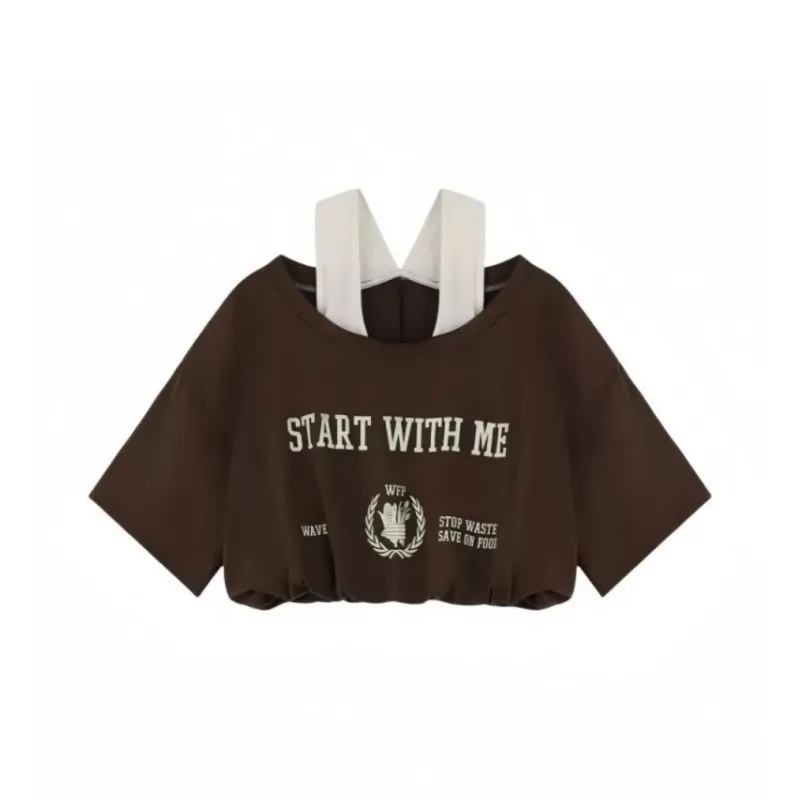 YGPRW T Shirts Women's Camel-0