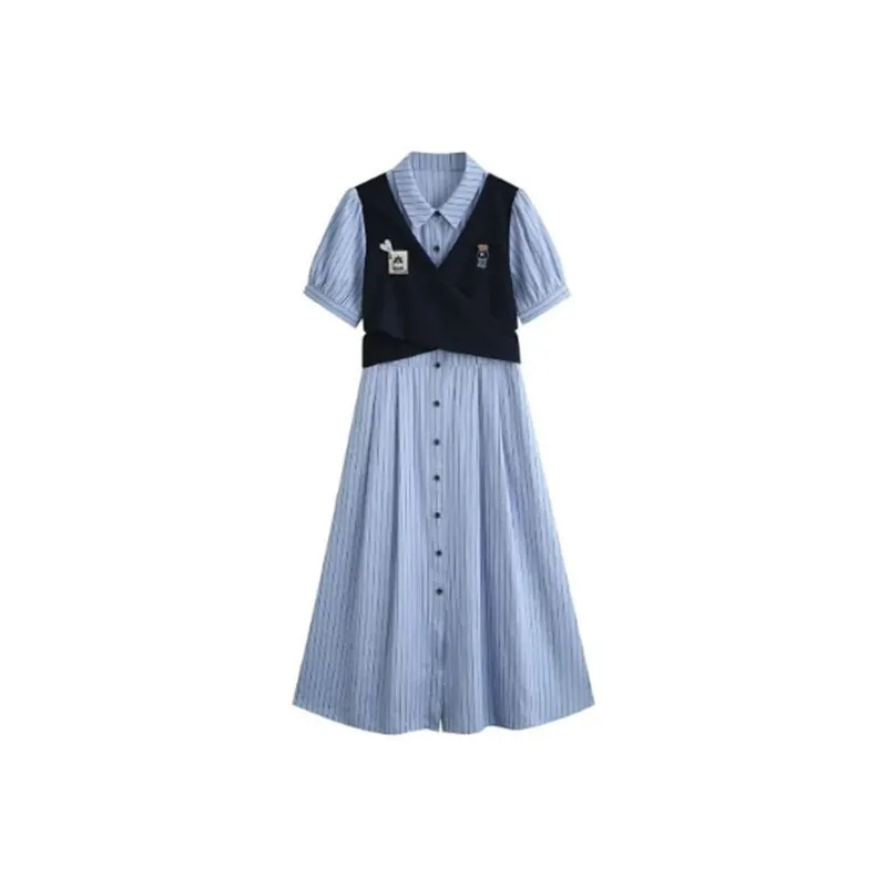 Pa33word Short Sleeved Dress Women's-13
