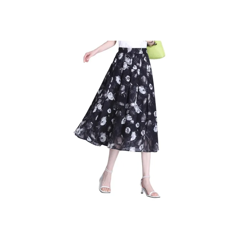 YIRANCHUN Casual Long Skirt Women's-0