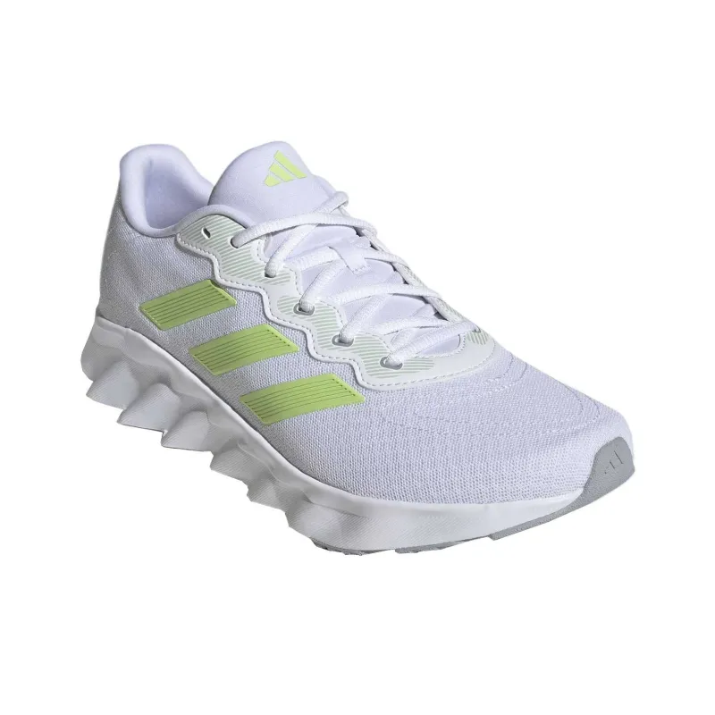 Adidas Switch Move Shock Absorbers Low Top Running Shoes Unisex White Green-2