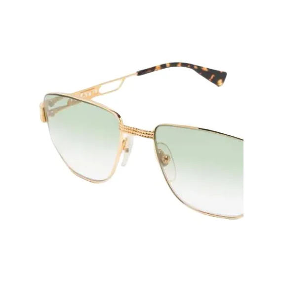 TIFFANY & CO. Metal Acetate With 23K Gold Plating Aviator Sunglasses Men's Gold-2
