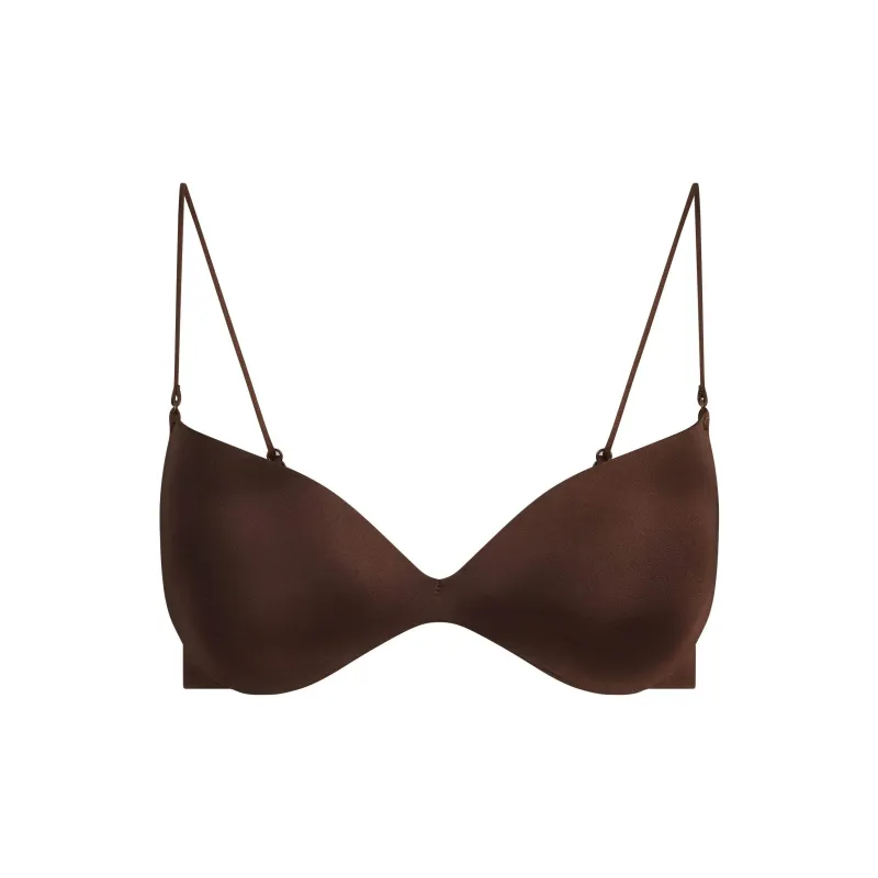 SKIMS SS25 WIRELESS FORM MICRO STRAP PLUNGE BRA Women's 1 Pack-0