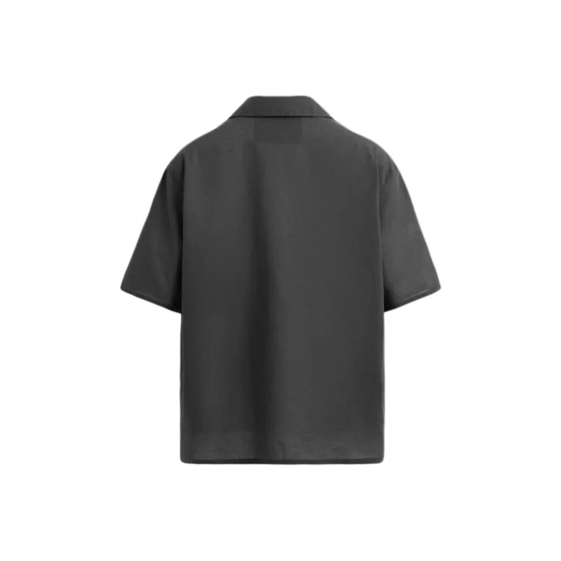 ZARA Shirts Men Coal Gray-1