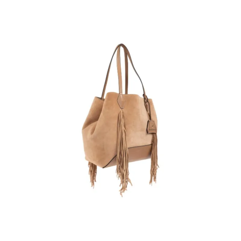 Jimmy Choo Suede Shoulder Bag Women's Brown-1