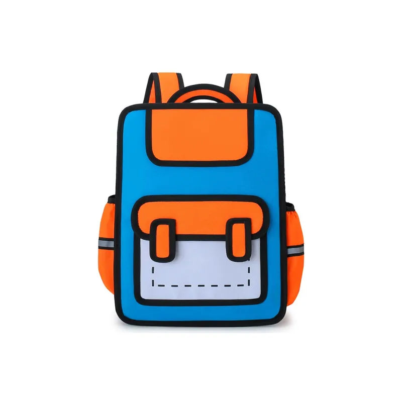 LEXI Nylon Backpack Regular Unisex Multicolor-1