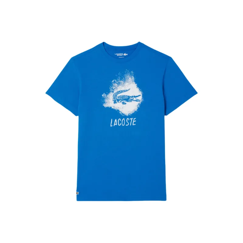 LACOSTE T Shirt Men's Denim Blue-0