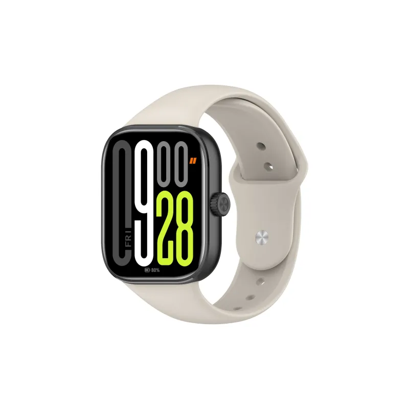 APEPALOG Xiaomi Red Beige Compatibility Watch Band 226mm Silicone Material-3