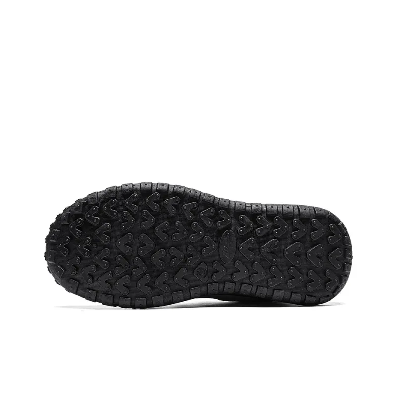 WARRIOR Hiking / Trekking Shoes Men Low Top Black-3