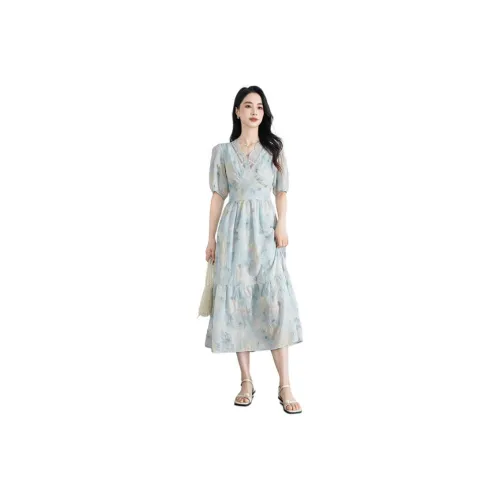 Shavani Short Sleeved Dress Women's