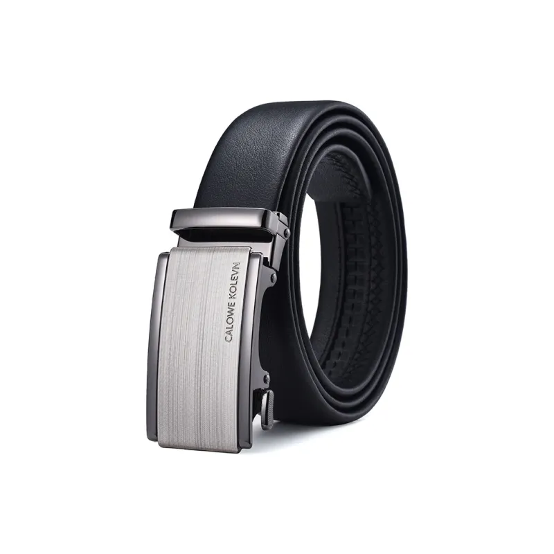 CALOWE KOLEVN Top Grain Cow Leather Belts Men's 3.5cm-5