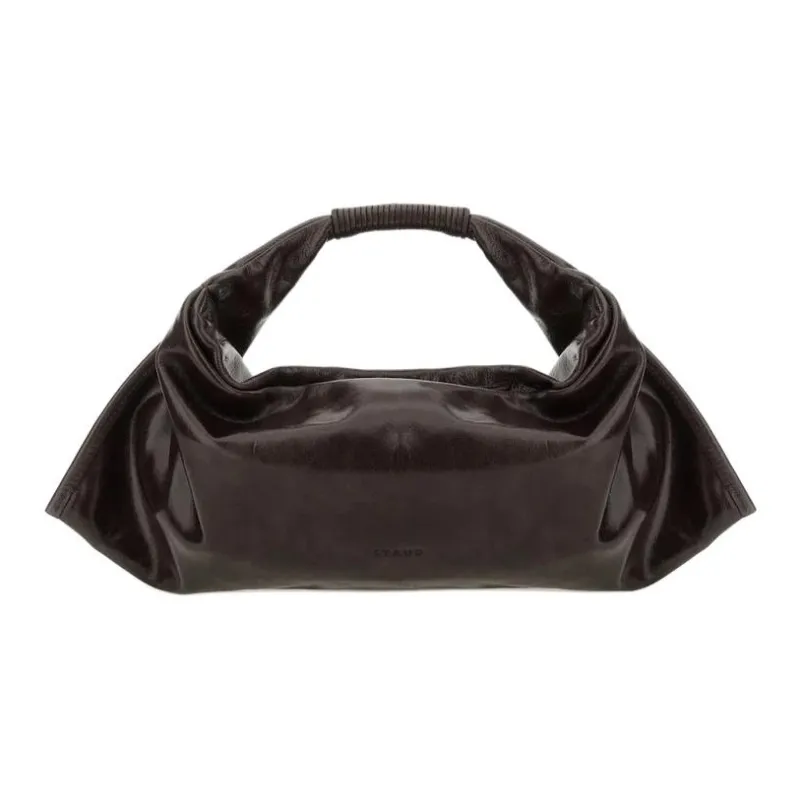 Staud Cow Leather Handbag Mini Women's Brown-0