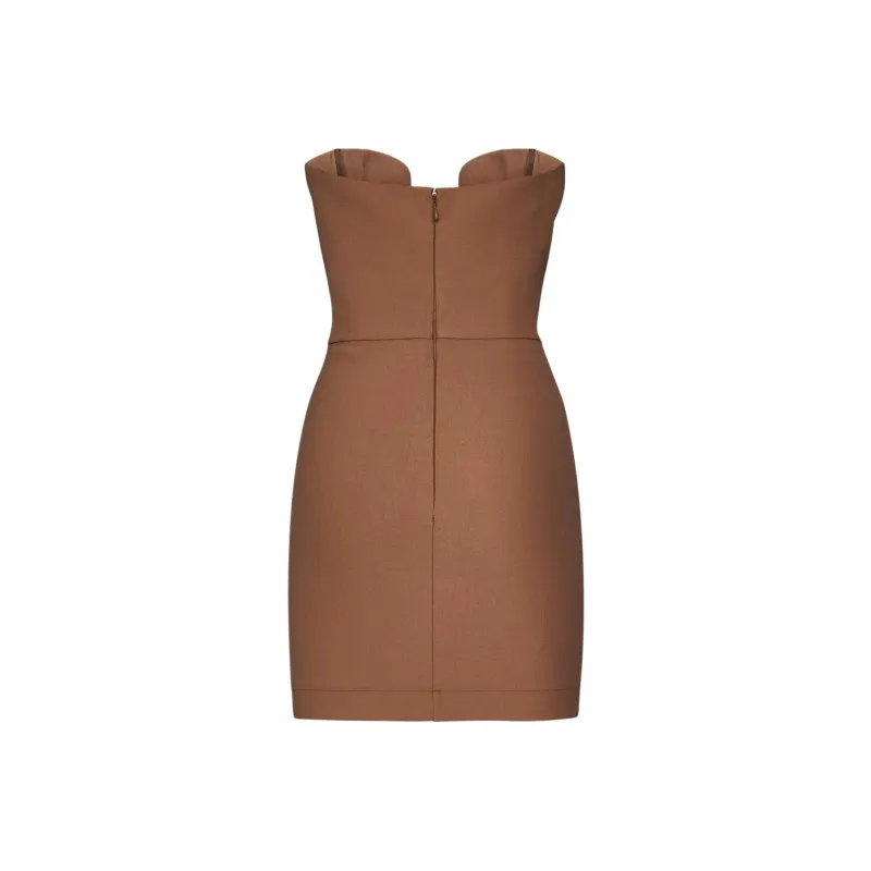 Nensi Dojaka Cut out Mini Dress-1