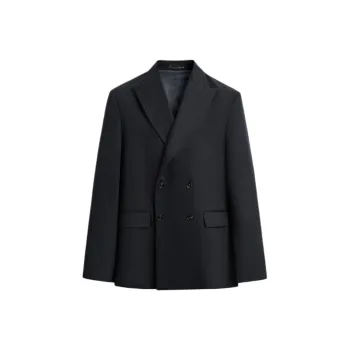 ZARA Business Suits Men Sea Blue