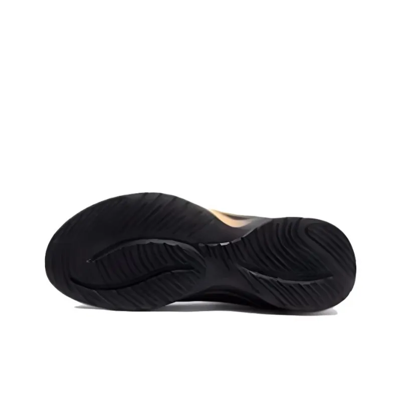 361° Slip Resistant, Abrasion Resistant, Breathable Low Top Running Shoes Men's Obsidian Black Sweet Pie Orange-3