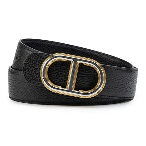 Chrisdien Deny Cow Leather Belts Men's 3.8CM