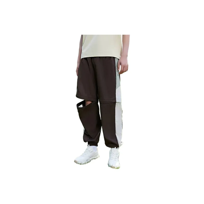 Kappa Casual Pants Men's Dark Brown-0