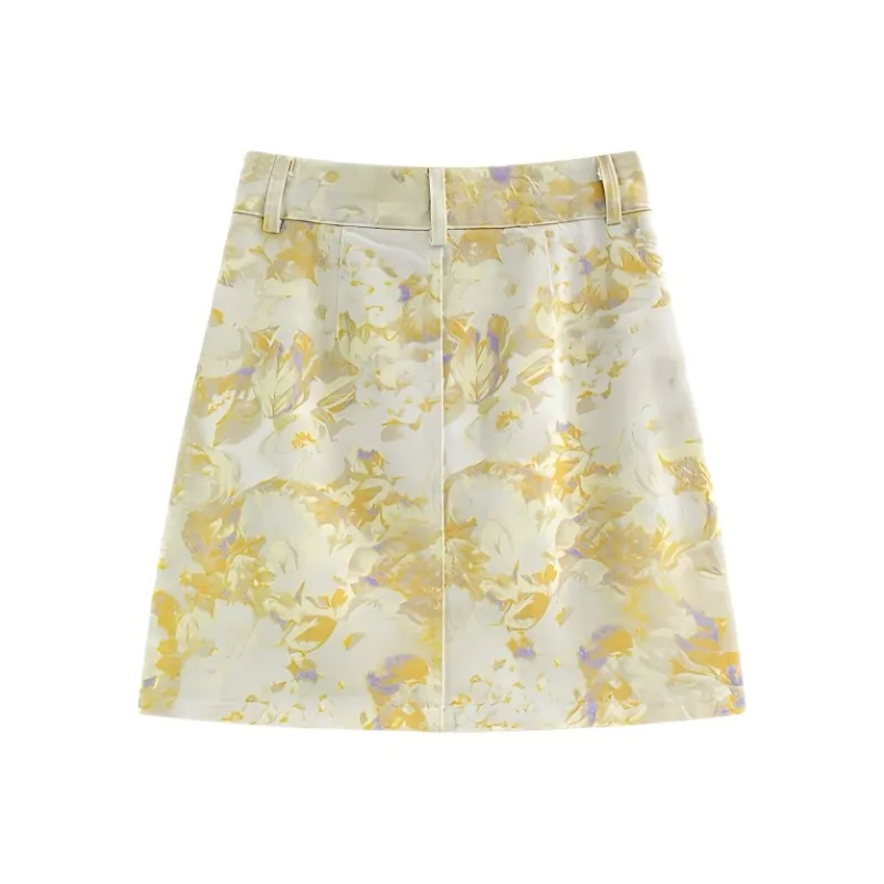 ACJL Denim Short Skirts Women's-1