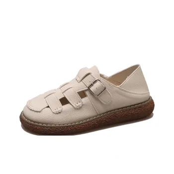 NUNZ Casual Single Shoes Women's Beige