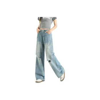 FAWENXIANGZI Jeans Women's Blue