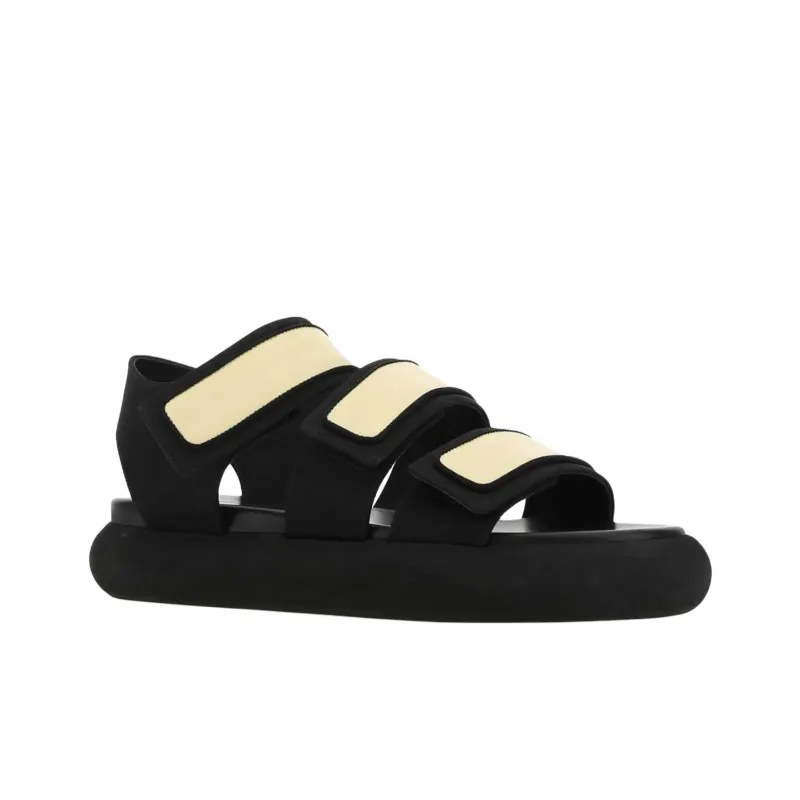 NEOUS Octans One Strap Sandals Women's Black-2