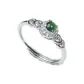Green Egg Jadeite Goddess Ring