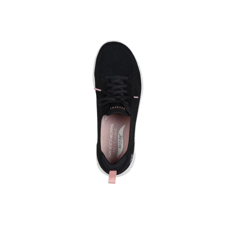 Skechers ArchFit Low Top Casual Shoes Women's Black-4