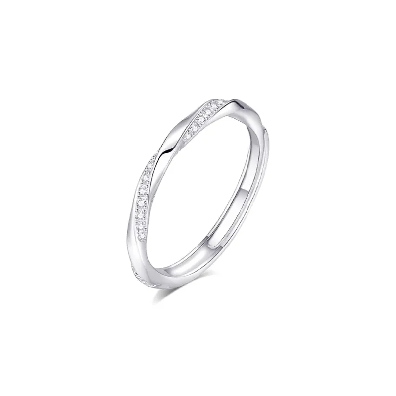 KUMET Sterling Silver Rings Unisex-10